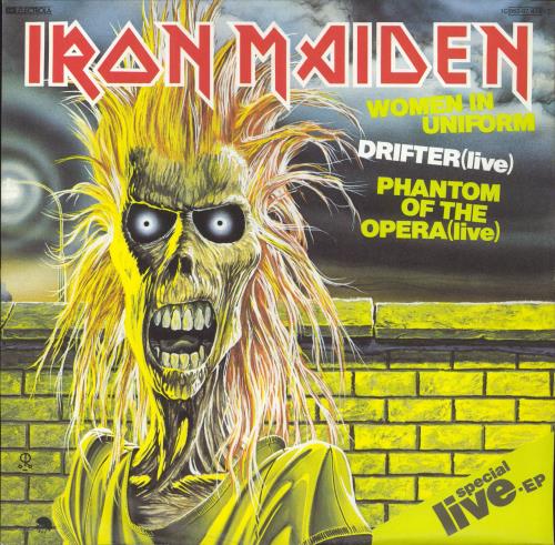 Iron Maiden Women In Uniform - EX German 12
